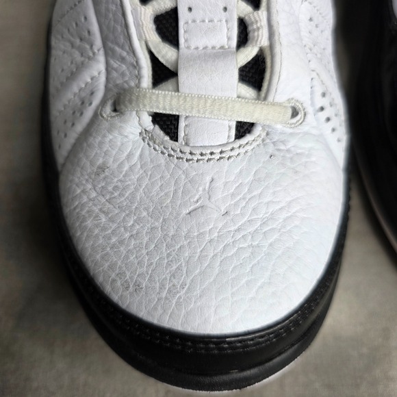 JORDAN FLIGHT TEAM‎ 395324-101 White/Black/Red Sneakers Shoes Men\'s Sz 8.5 w/Box main image 6